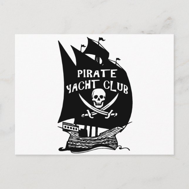 Postal Pirate Yacht Club (Anverso)