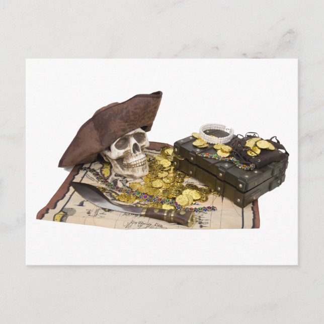 Postal PirateSkullBooty092009 (Anverso)