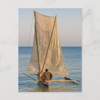 Postal Piroguier Vezo