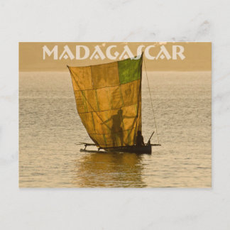 Postal Piroguier Vezo