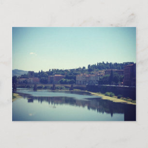 Postal Pisa y el río