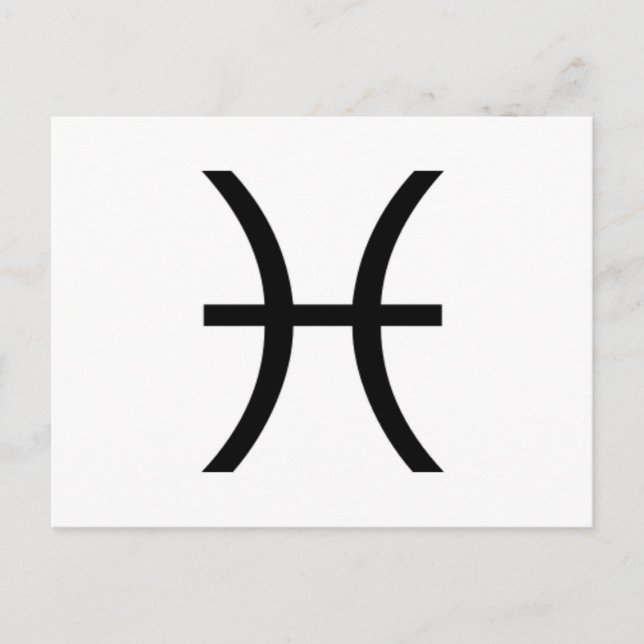 Postal Pisces (Anverso)