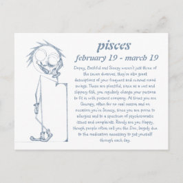 Postal Pisces [ - BitchScope - ] Postcard