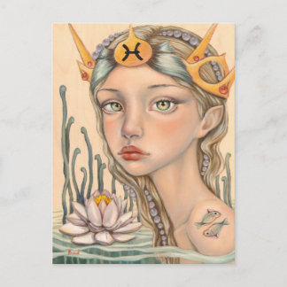 Postal Pisces Chica