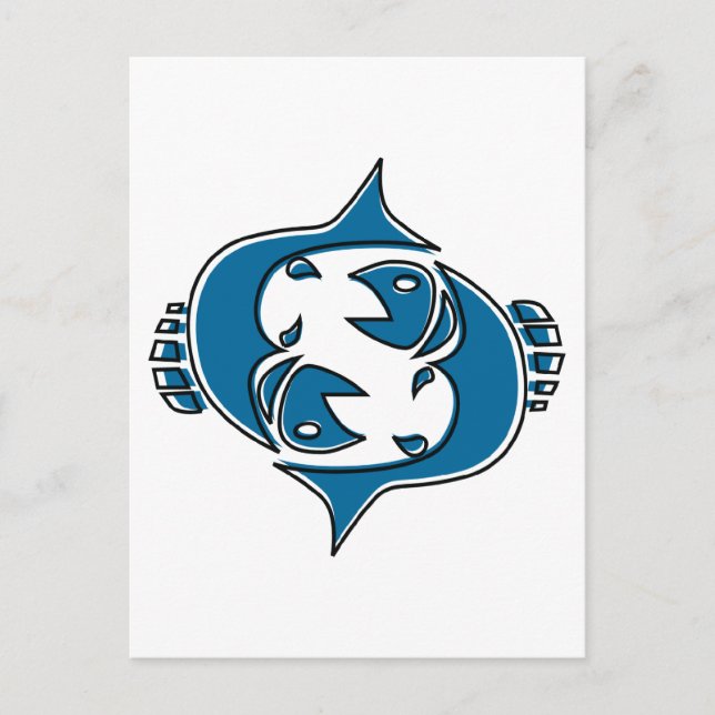 Postal pisces de odd-Rex (Anverso)