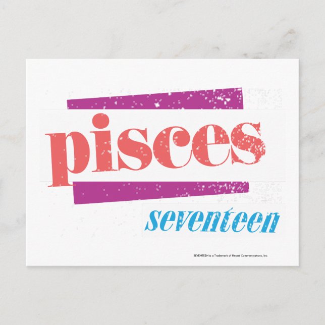 Postal Pisces LtPink (Anverso)