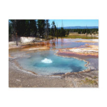 Piscina Abyss Hot Springs Yellowstone Parque Nacio