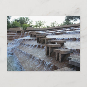 Postal Piscina activa de agua - Jardín acuático Fort Wort