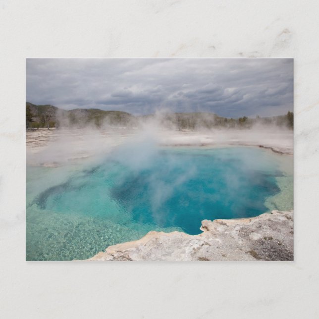 Postal Piscina de zafiro (Anverso)