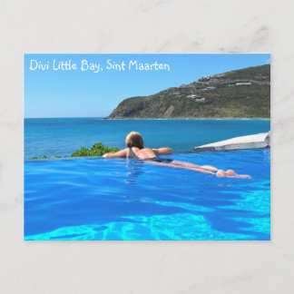 Postal Piscina infinita Divi Little Bay, Sint Maarten - S