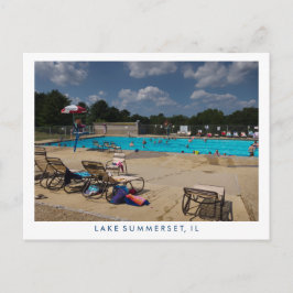 Postal Piscina Summertime Lake Summerset, Illinois