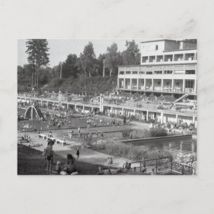 Postal Piscina, vintage