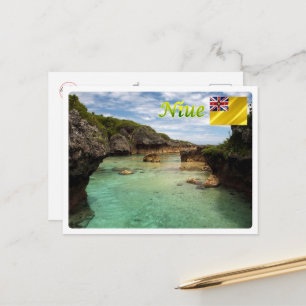 Postal Piscinas de Limu - Niue -