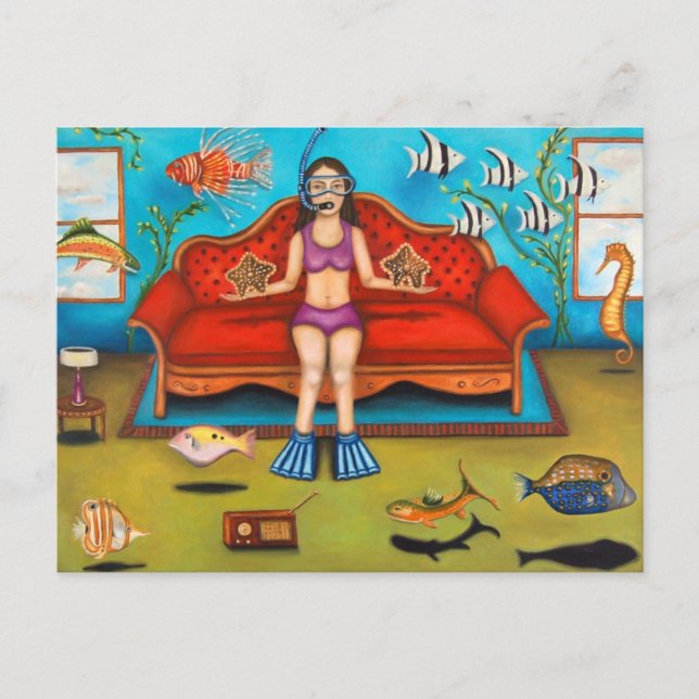 Postal Piscis #3 (Anverso)