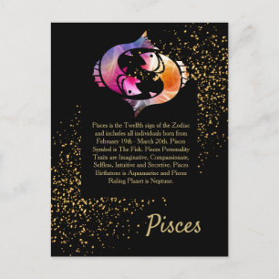 Postal Piscis the Fish
