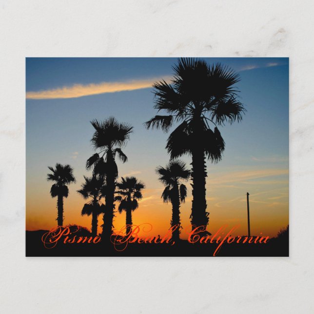 Postal Pismo Beach, California (Anverso)