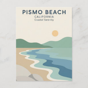 Postal Pismo Beach California
