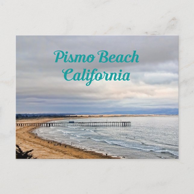 Postal Pismo Beach, California Travel (Anverso)