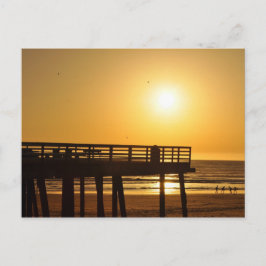 Postal Pismo Pier en el Sol