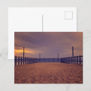 Postal Piso de muelle marino