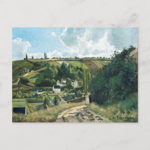 Postal Pissarro - Jalais Hill, Pontoise,