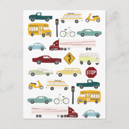 Postal Pista de pitido atascada en el patrón de tráfico