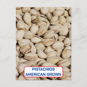 Postal Pistachos, cultivados en Estados Unidos