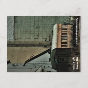 Postal Pistas de tren Central y Lake Delaware, Ohio