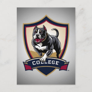 Postal Pitbull en la universidad: Logo
