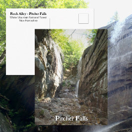 Postal Pitcher Falls Rock Alley White Mountains NH