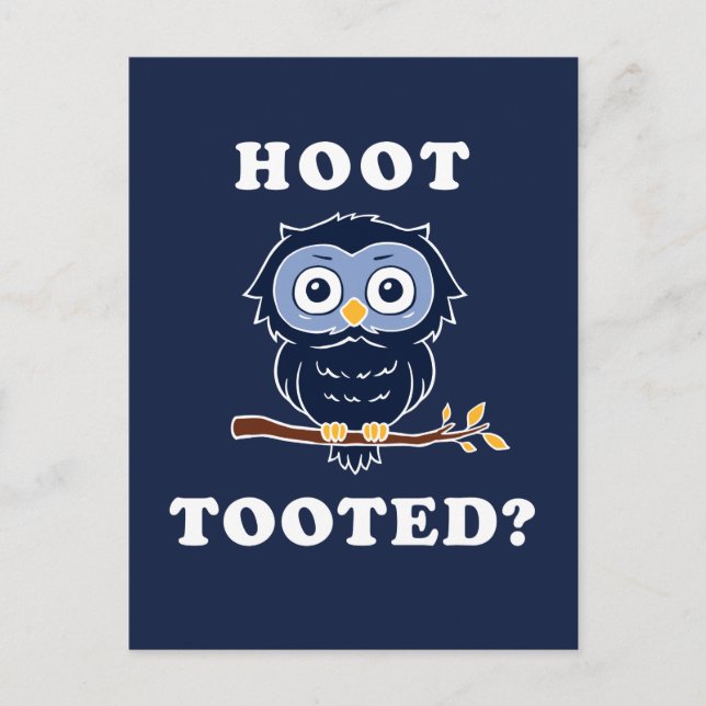 Postal ¿Pitido Tooted? (Anverso)