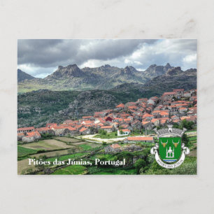Postal Pitoes das Junias Modelo 2