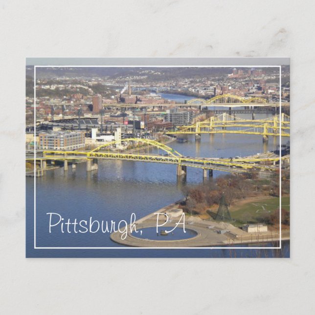 Postal pittsburgh (Anverso)