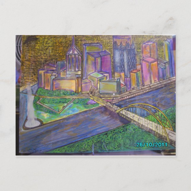 Postal Pittsburgh (Anverso)