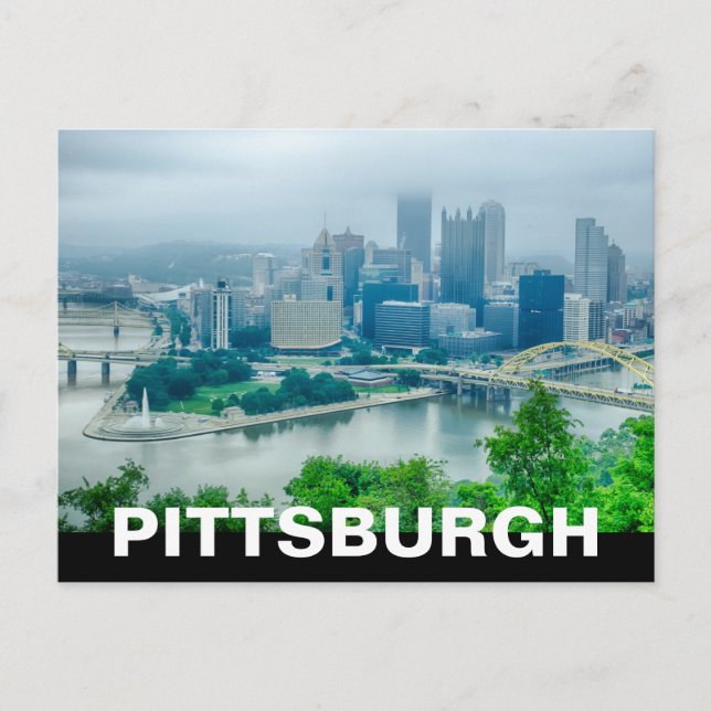 POSTAL PITTSBURGH (Anverso)