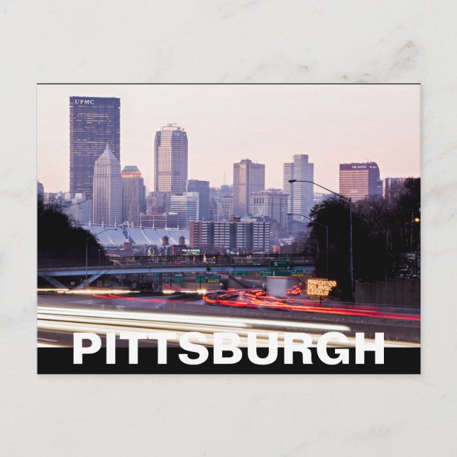 POSTAL PITTSBURGH (Anverso)