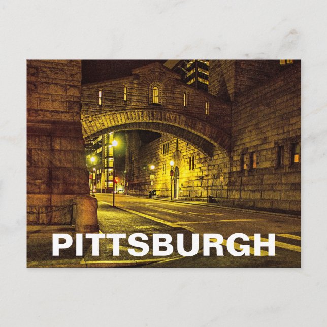 POSTAL PITTSBURGH (Anverso)
