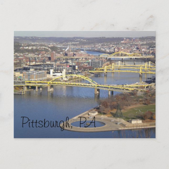 Postal pittsburgh (Anverso)