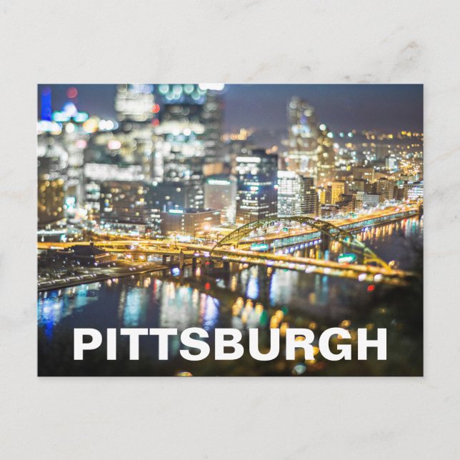 POSTAL PITTSBURGH (Anverso)