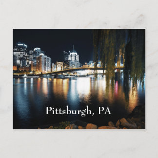 Postal Pittsburgh en color