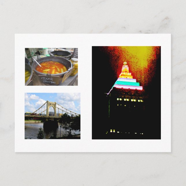 Postal Pittsburgh Here's to You (Anverso)