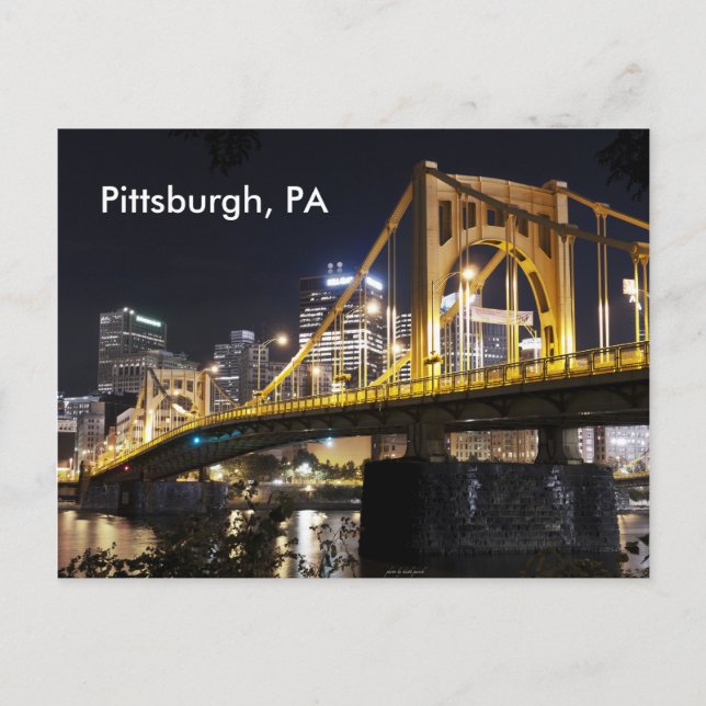Postal Pittsburgh, PA (Anverso)