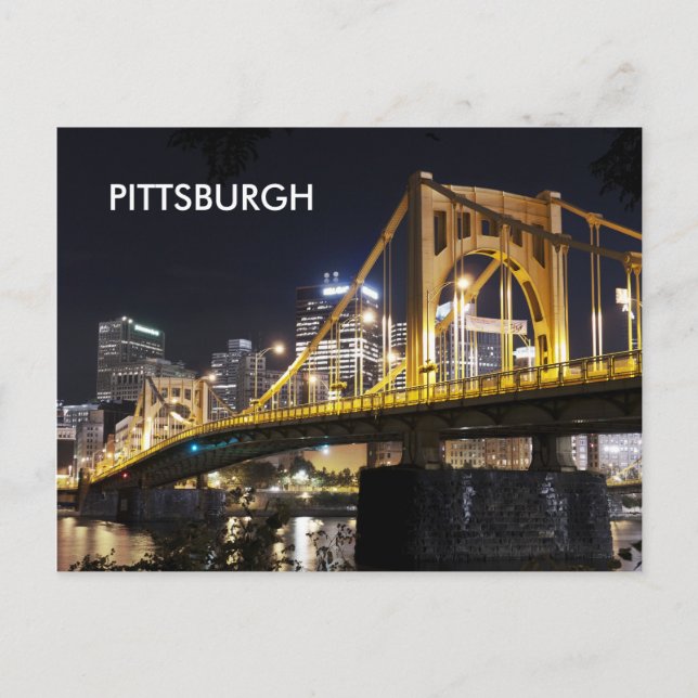 Postal Pittsburgh, PA (Anverso)