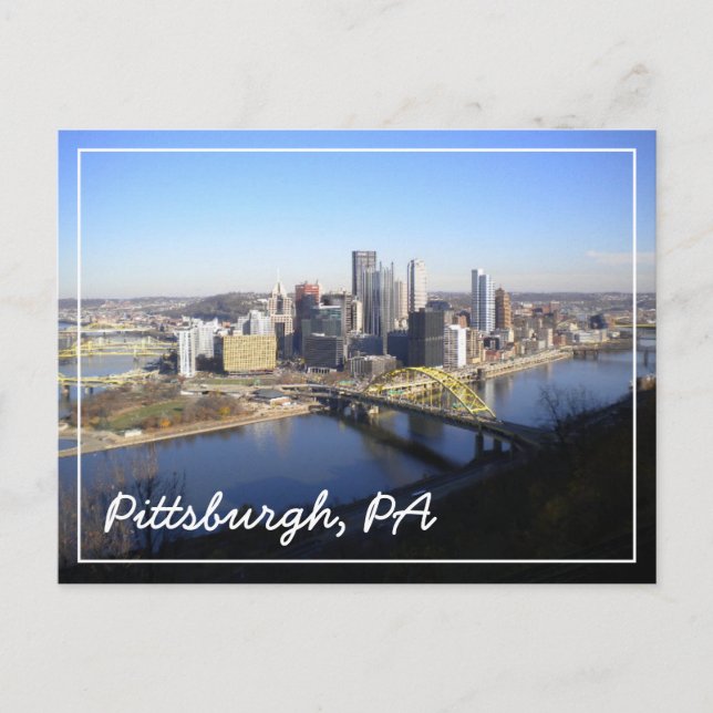 Postal Pittsburgh, PA (Anverso)