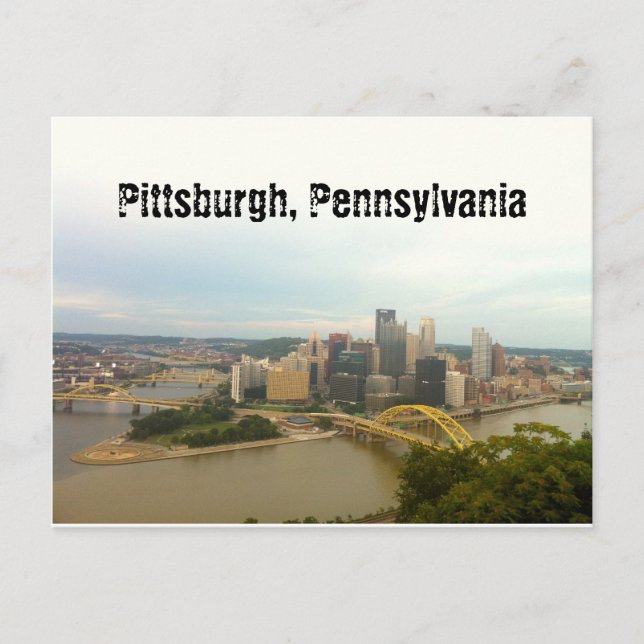 Postal Pittsburgh, Pennsylvania (Anverso)