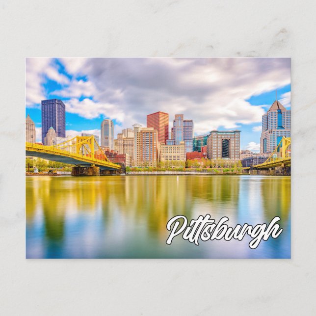 Postal Pittsburgh, Pennsylvania (Estados Unidos de Améric (Anverso)