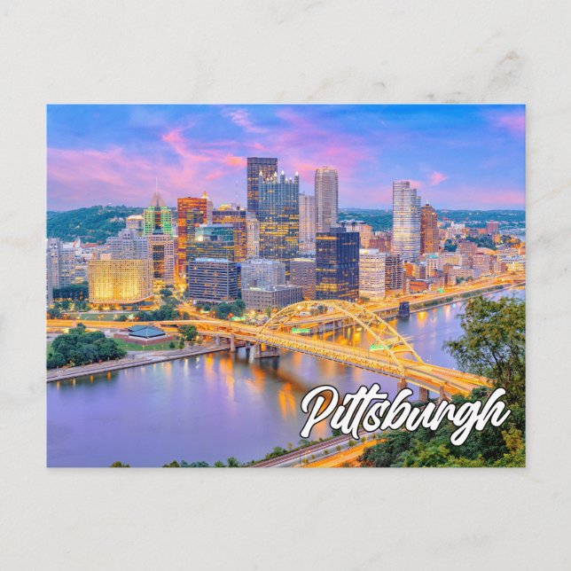 Postal Pittsburgh, Pennsylvania (Estados Unidos de Améric (Anverso)