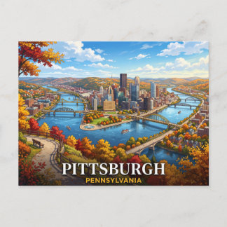 Postal Pittsburgh Pensilvania