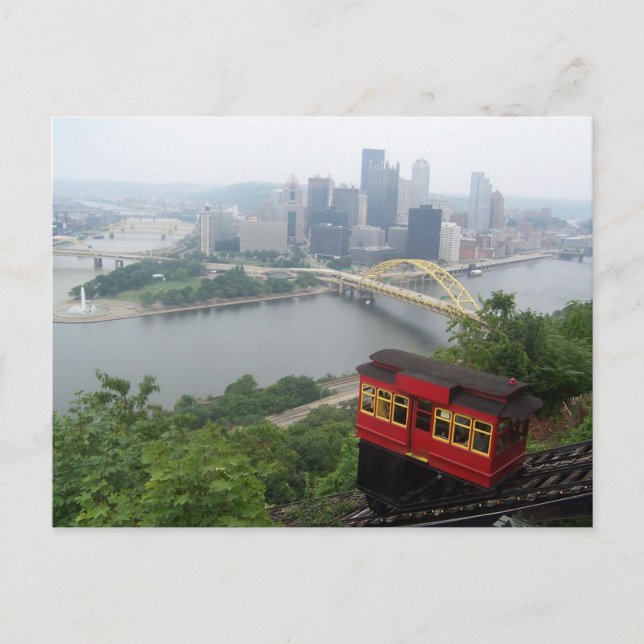 Postal Pittsburgh Skyline (Anverso)