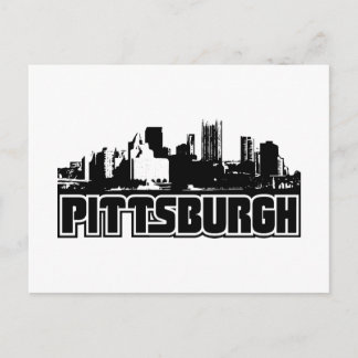 Postal Pittsburgh Skyline